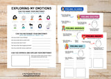 Understanding all my Emotions Bundle Worksheets