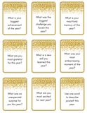 36 New Years Family Reflection Cards