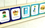 Boy's Daily Routine & Chore Cards (80)