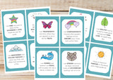 Positive Affirmation Cards for Kids