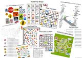 Summer Family Kit & Road Trip Activity Bundle