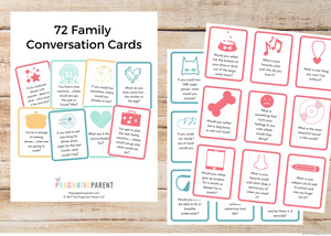 72 Family Conversation Cards