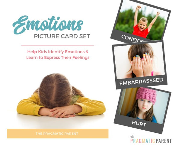 Emotion & Calm Down Picture Card Bundle Set
