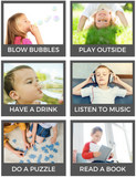 Calm Down Picture Card Set for Kids