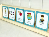 Boy's Daily Routine & Chore Cards (80)