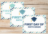 First & Last Day of School Signs & Question Memory Book